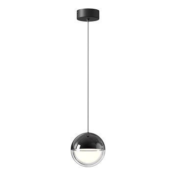 Lampă suspendată pe cablu ZIREA LED/7W/230V neagră