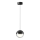 Lampă suspendată pe cablu ZIREA LED/7W/230V neagră