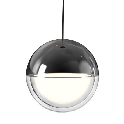 Lampă suspendată pe cablu ZIREA LED/7W/230V neagră