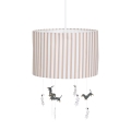 Lampă suspendată pentru copii SCOTT, 1xE27/40W/230V, cu căței - Atmosphera