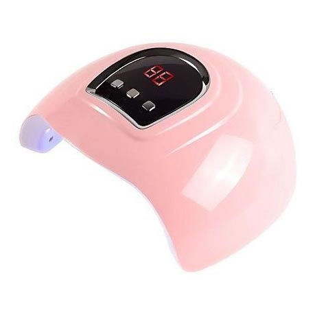Lampă UV pentru unghii 54W/5V roz