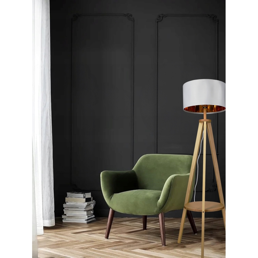 Lampadar 1xE27/40W/230V alb