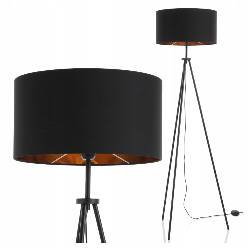 Lampadar 1xE27/40W/230V negru