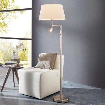 Lampadar 1xE27/60W + 1xLED/2,1W Eglo