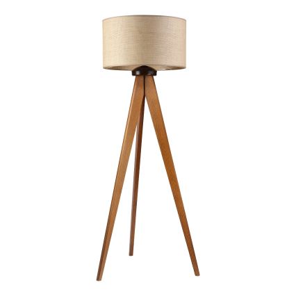 Lampadar AIDA 1xE27/15W/230V stejar/rafie