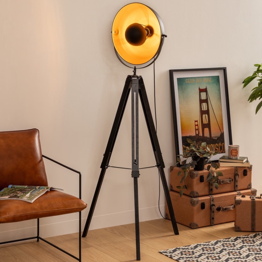 Lampadar Atmosphera LAHTI 1xE27/25W/230V paulovnia