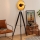 Lampadar Atmosphera LAHTI 1xE27/25W/230V paulovnia
