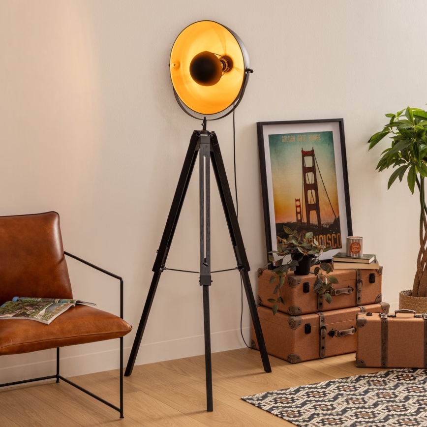Lampadar Atmosphera LAHTI 1xE27/25W/230V paulovnia