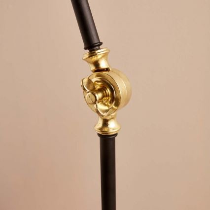 Lampadar AYD, 1x E27, 40 W, 230 V, negru/maro