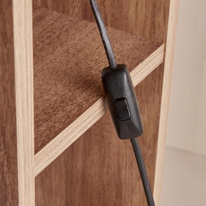 Lampadar AYD 1xE27/40W/230V maro/alb