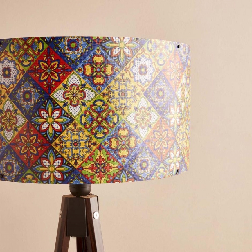 Lampadar AYD 1xE27/40W/230V maro/multicolor