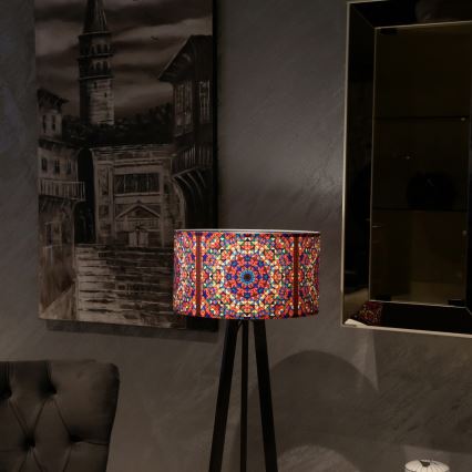 Lampadar AYD 1xE27/40W/230V maro/multicolor