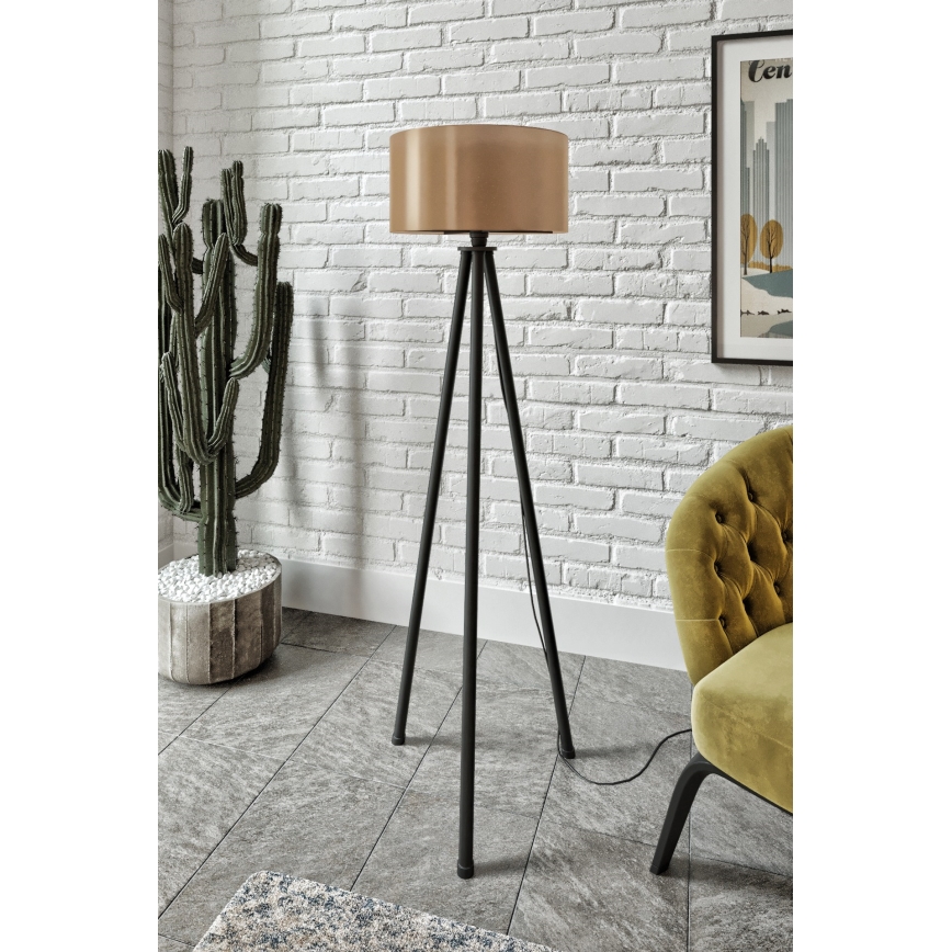 Lampadar AYD 1xE27/40W/230V negru/maro