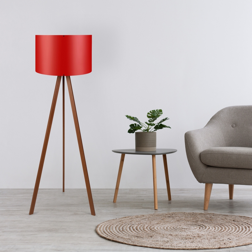 Lampadar AYD 1xE27/40W/230V roșu/maro