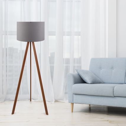 Lampadar AYD 1xE27/60W/230V gri/maro