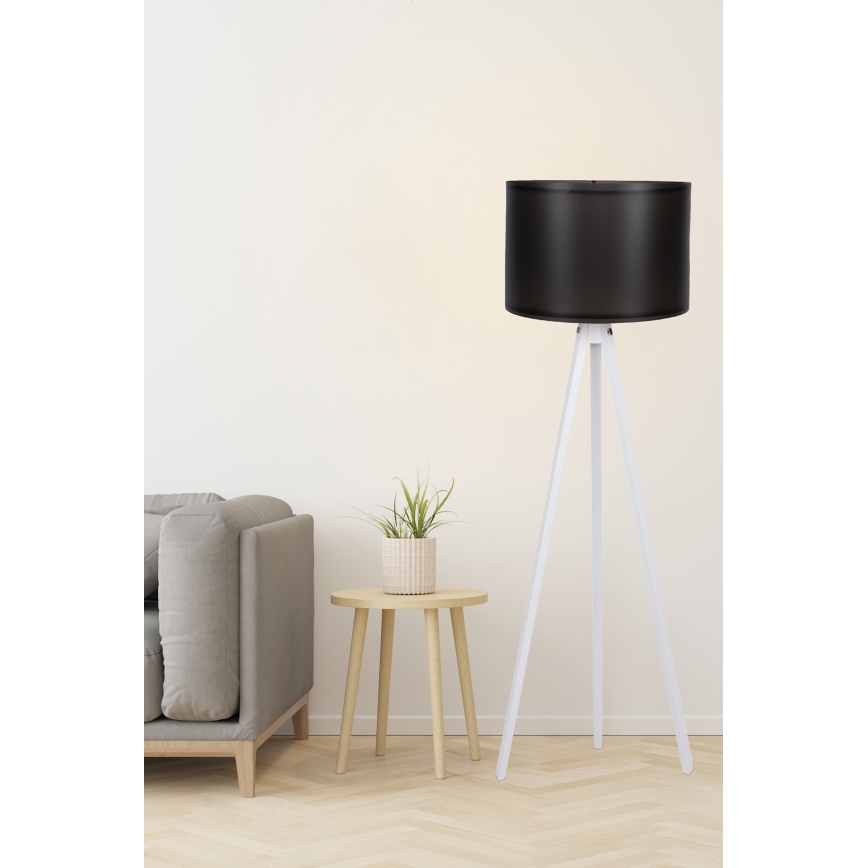 Lampadar AYD 1xE27/60W/230V negru/alb