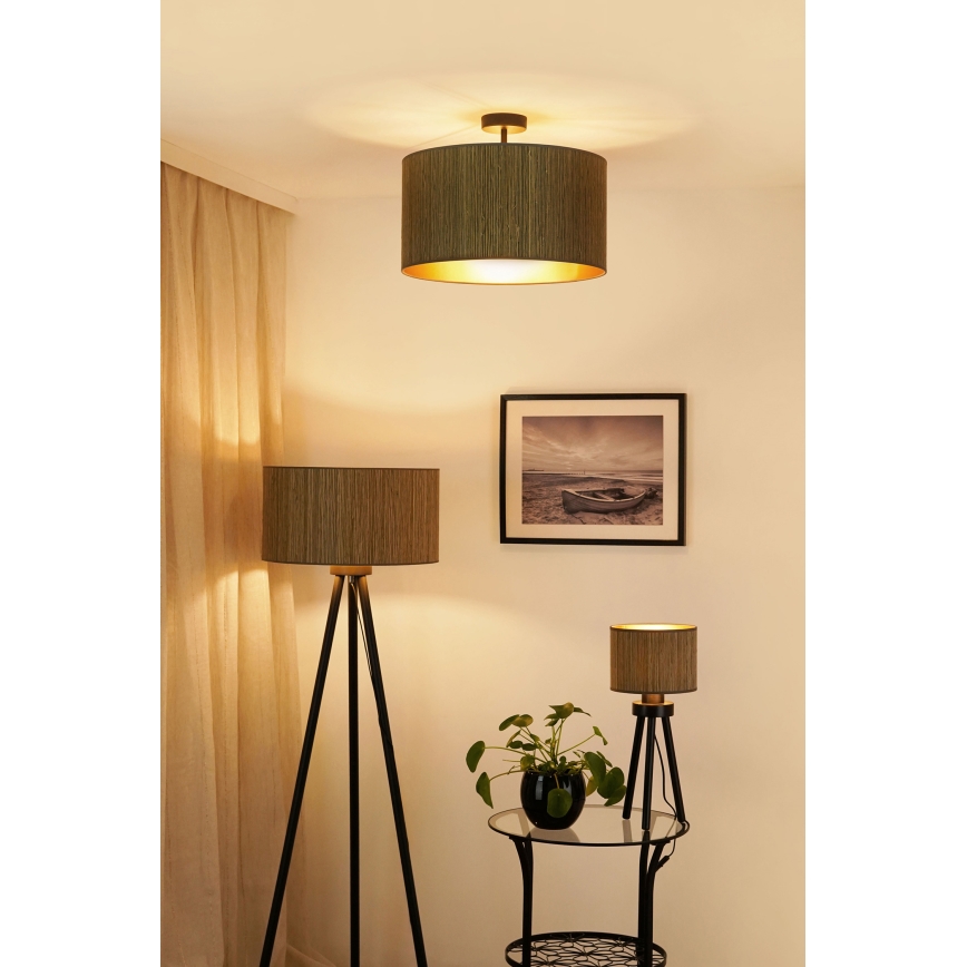 Lampadar Brilagi BOSTON ROLLER 1xE27/15W/230V maro/auriu