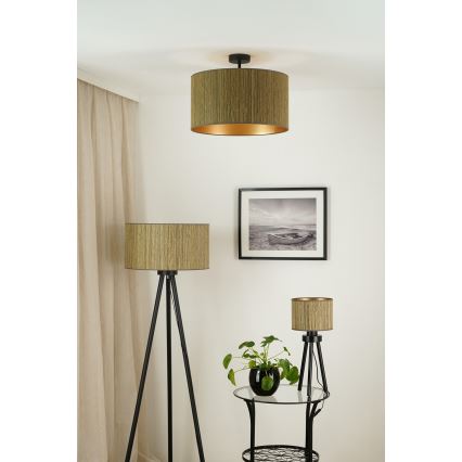 Lampadar Brilagi BOSTON ROLLER 1xE27/15W/230V maro/auriu