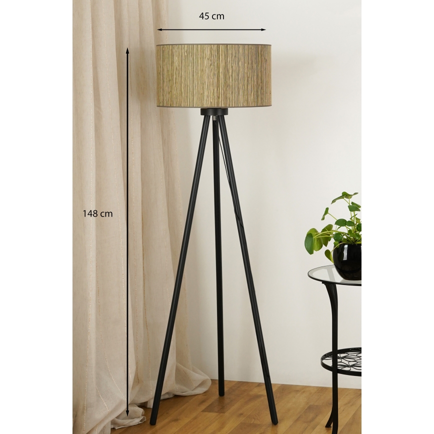 Lampadar Brilagi BOSTON ROLLER 1xE27/15W/230V maro/auriu