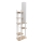 Lampadar cu rafturi VOGUE 1xE27/40W/230V 160 cm alb