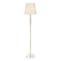 Lampadar de cristal Ideal Lux QUEEN 1xE27/60W/230V auriu