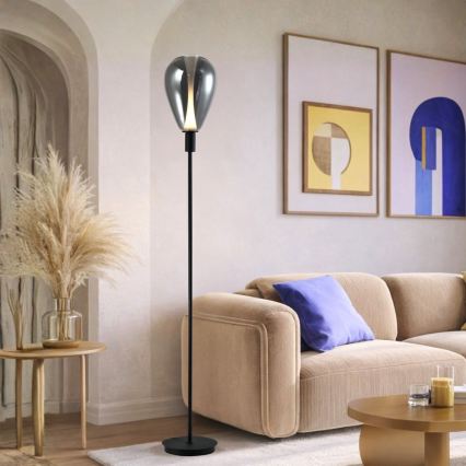 Lampadar DENSO 1xG9/5W/230V crom negru