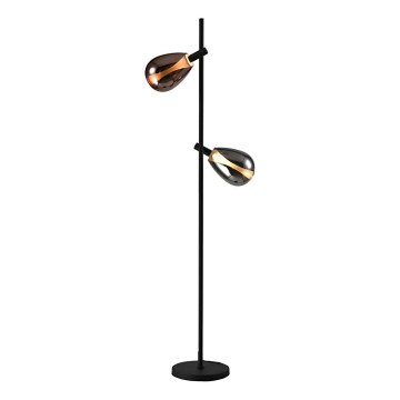 Lampadar DENSO 2xG9/5W/230V crom negru/cupru