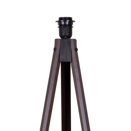 Lampadar Duolla DUO 1xE27/60W/230V d. 44 cm bej/wenge
