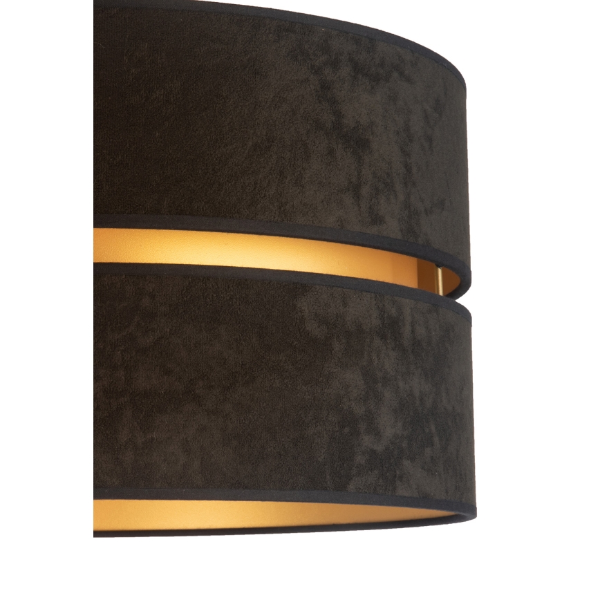 Lampadar Duolla DUO 1xE27/60W/230V d. 44 cm negru/bej