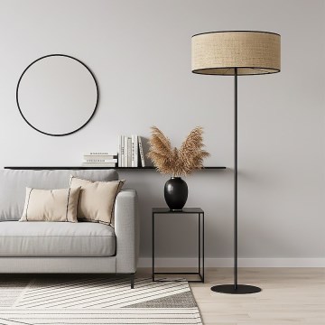 Lampadar ECO 1xE27/15W/230V bej/ratan