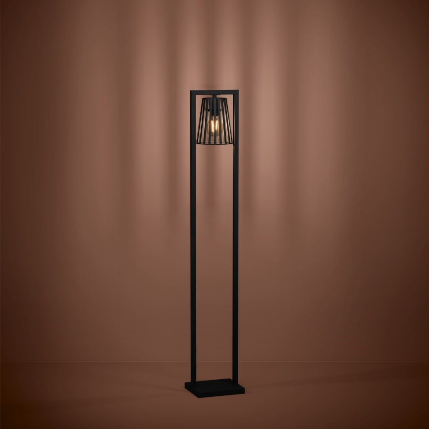 Lampadar Eglo 1xE27/40W/230V negru