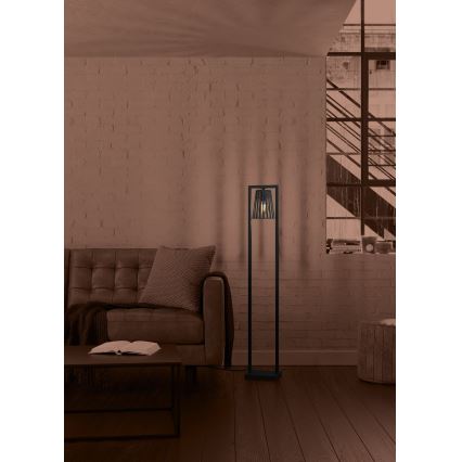 Lampadar Eglo 1xE27/40W/230V negru