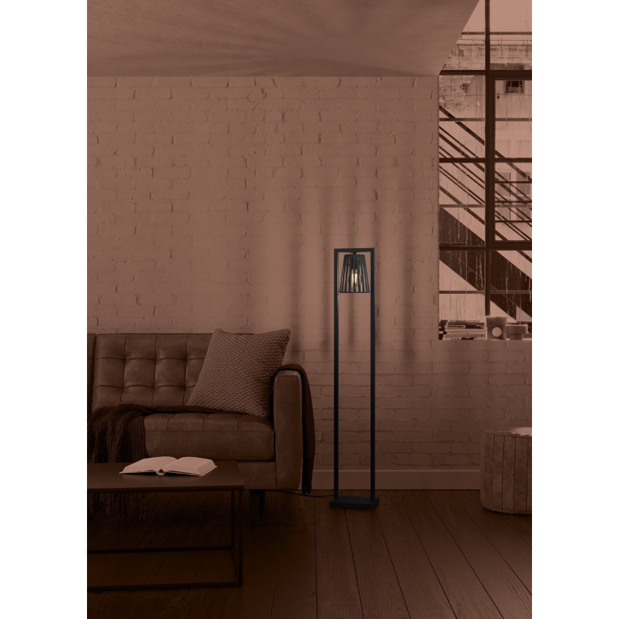 Lampadar Eglo 1xE27/40W/230V negru
