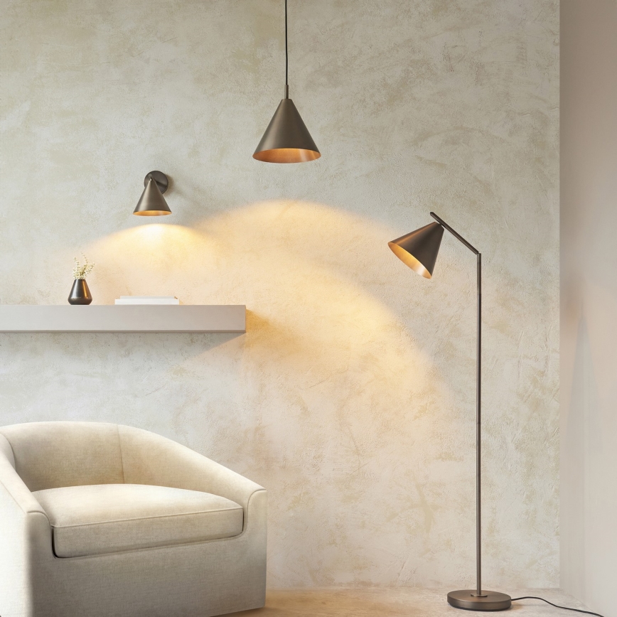 Lampadar Endon 102895 CAPE 1xE27/10W/230V bronz