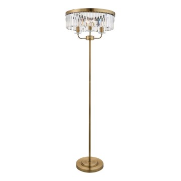 Lampadar Endon 110644 CHESTERFIELD 3xE14/6W/230V alamă