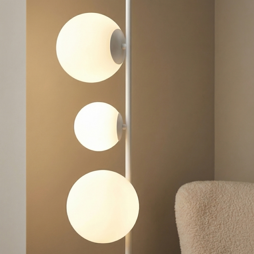 Lampadar ETNO, 4x G9/8W/230V, alb