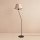 Lampadar flexibil AYD 1xE27/40W/230V negru/bej