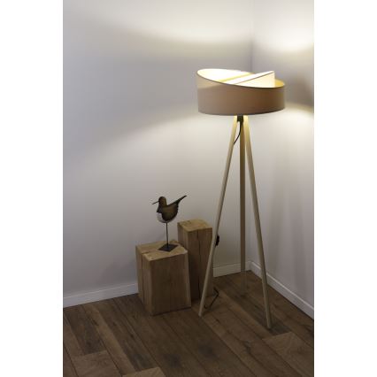 Lampadar GALAXY 1xE27/60W/230V bej