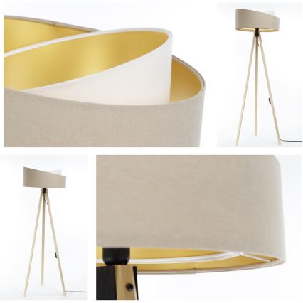 Lampadar GALAXY 1xE27/60W/230V bej