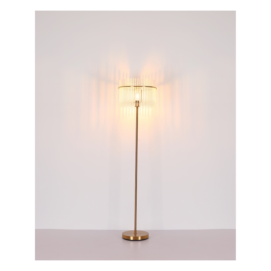 Lampadar Globo 1xE27/60W/230V auriu