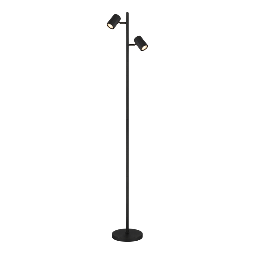 Lampadar Globo 2xGU10/5W/230V negru