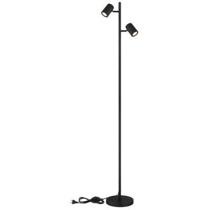 Lampadar Globo 2xGU10/5W/230V negru