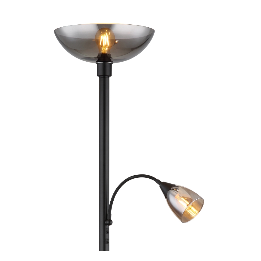 Lampadar 1xE27/60W/230V + Globo 1xE14/40W