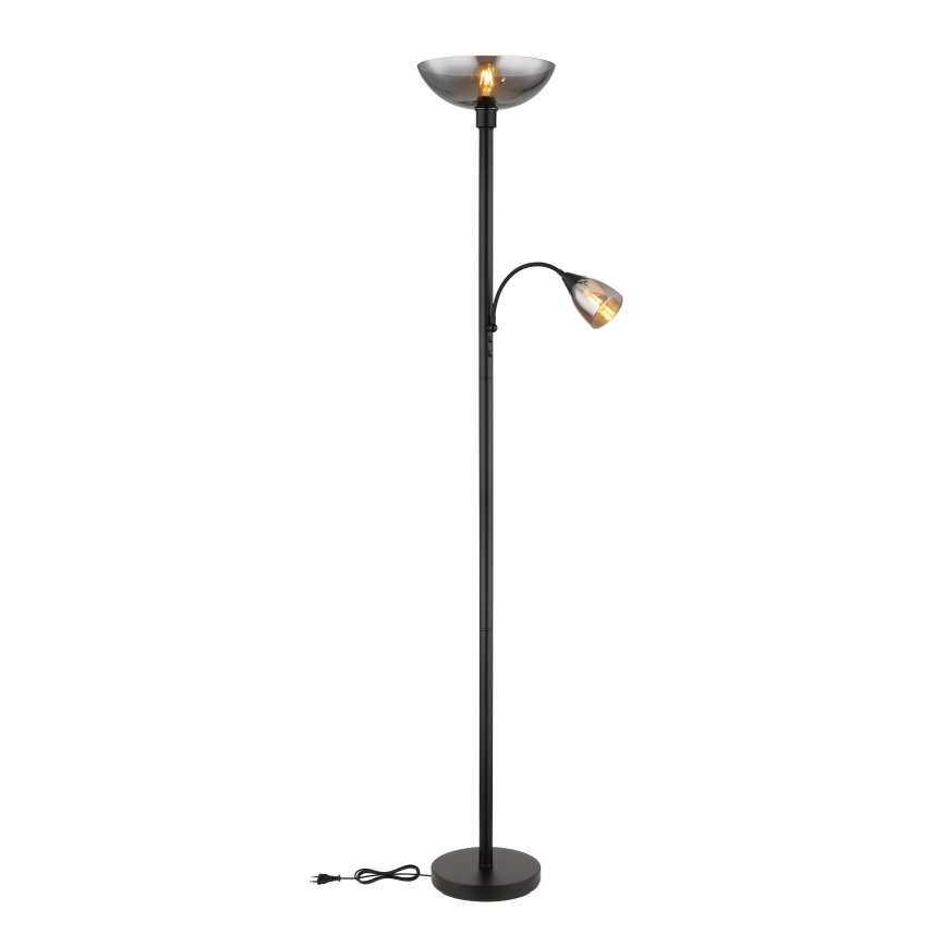 Lampadar 1xE27/60W/230V + Globo 1xE14/40W