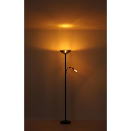 Lampadar 1xE27/60W/230V + Globo 1xE14/40W