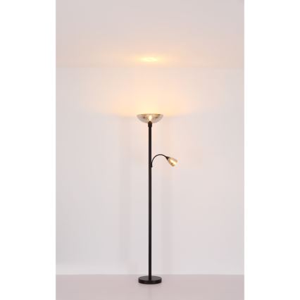 Lampadar 1xE27/60W/230V + Globo 1xE14/40W