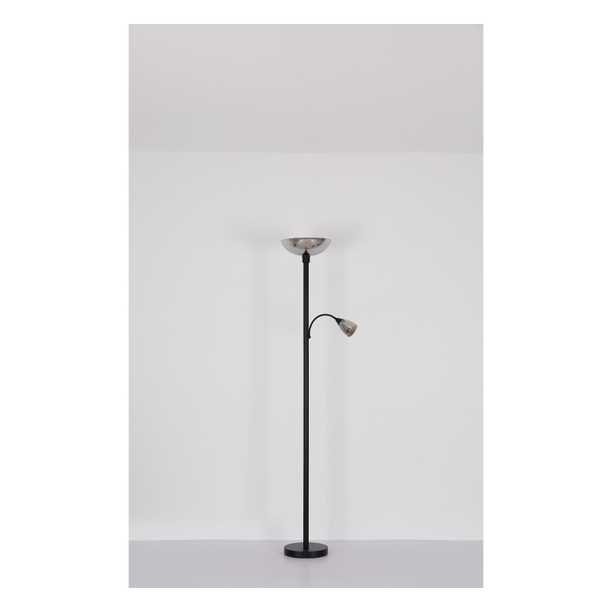Lampadar 1xE27/60W/230V + Globo 1xE14/40W