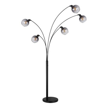 Lampadar Globo 5xE27/40W/230V fumuriu