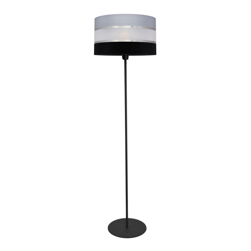 Lampadar HELEN 1xE27/15W/230V negru/gri/argintiu