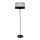 Lampadar HELEN 1xE27/15W/230V negru/gri/argintiu